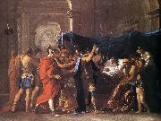 Death of Germanicus 1627 Oil on canvas